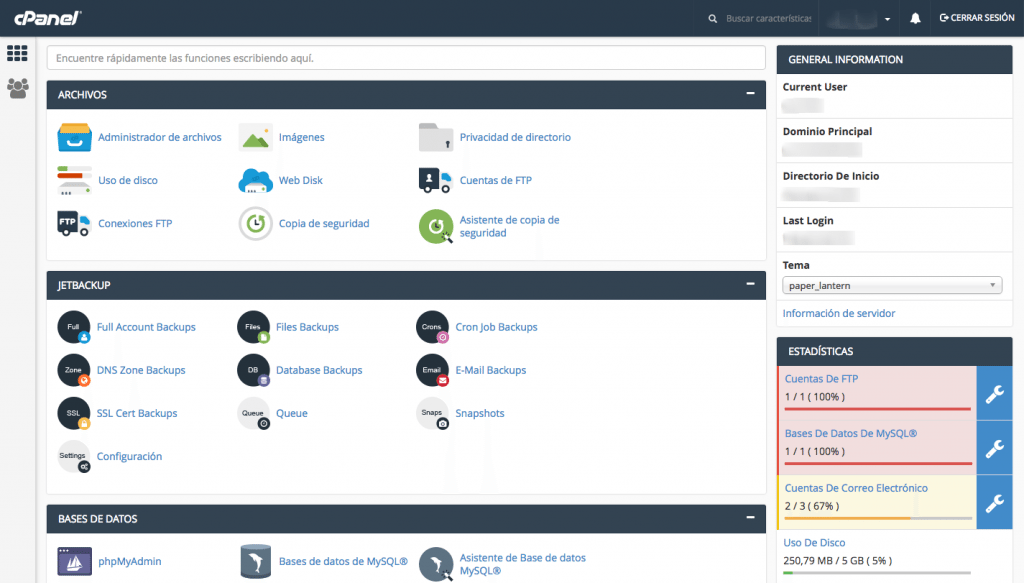 cpanel