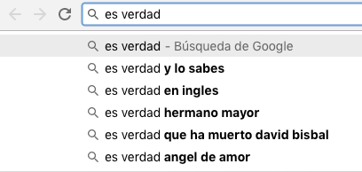 resultado busqueda sugerencias google es verdad