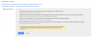 rotacion anuncios adwords