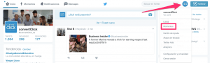 momentos twitter crear desde perfil