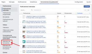 subir leads facebook biblioteca formularios